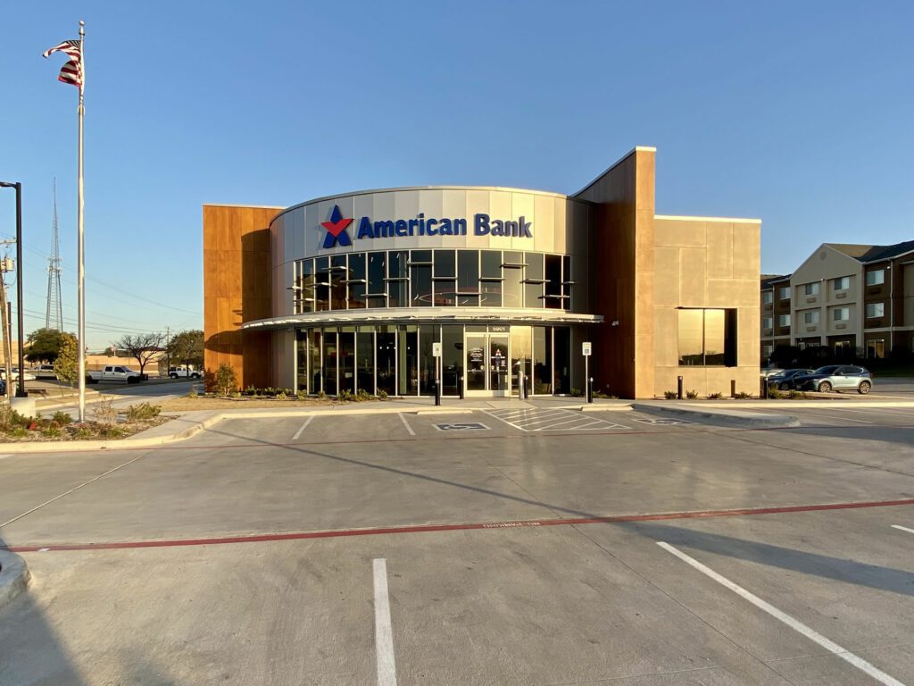 Built Wright Construction Waco - American Bank Bellmead Branch 7