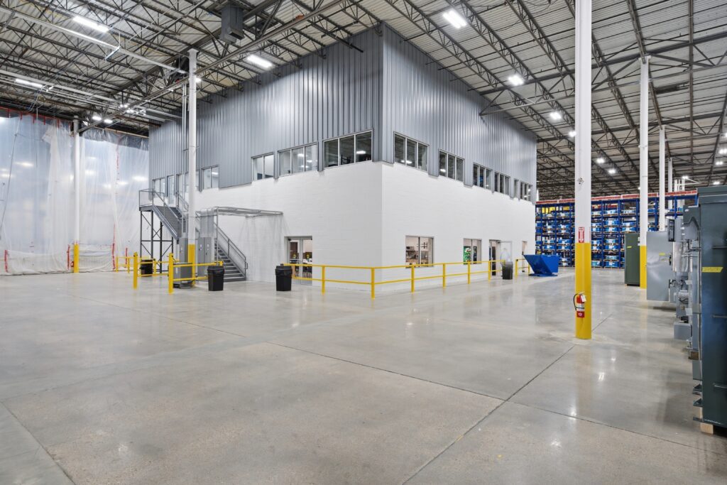 Built Wright Construction Industrial Warehouse